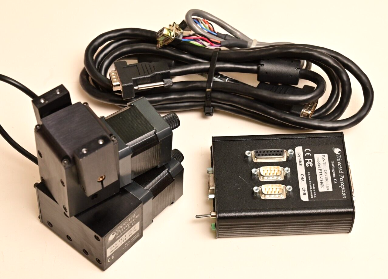 Directed Perception Pan-Tilt Unit w/ Cable & Controller PTU-46-70 PTU-D46E FLIR
