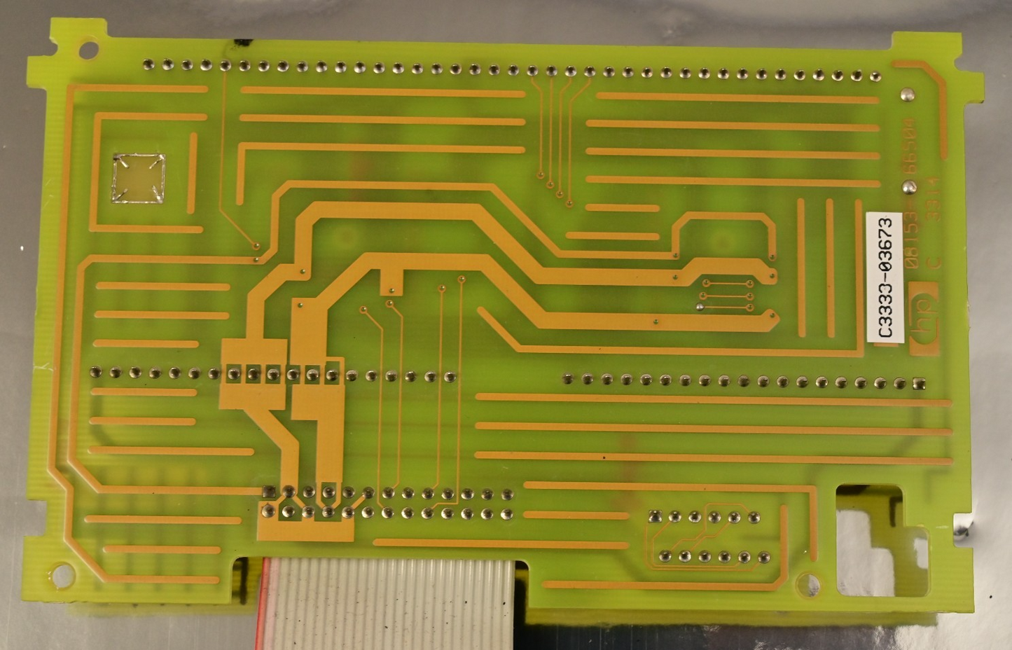 HP 8156A Vacuum Fluorescent Display VFD PC Board 8153-66504