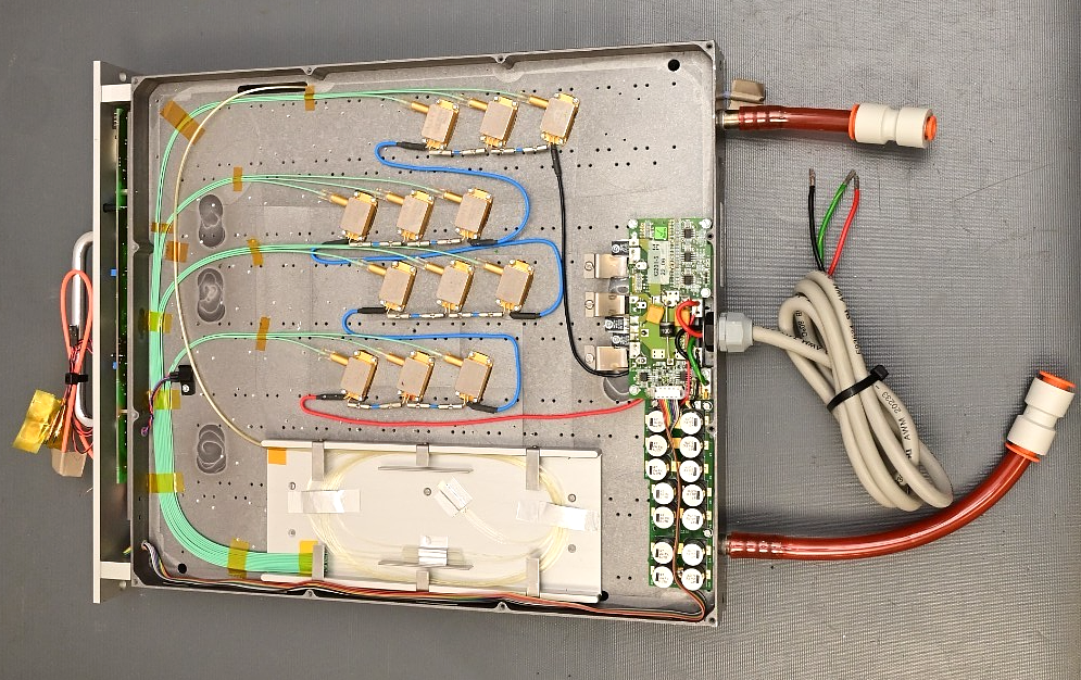 IPG Photonics PLD-20-974 Pump Tray (12) 20W 974nm Diodes & Driver PCB - Parts
