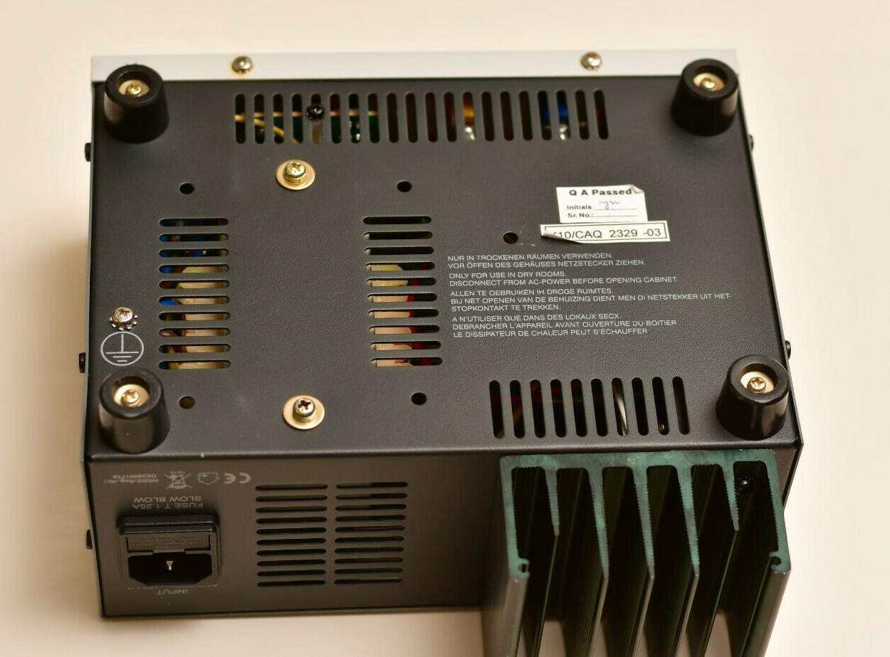 Voltcraft PS-1302D Bench Adjustable Regulated DC Power Supply 0-30V@2A 60W 220V