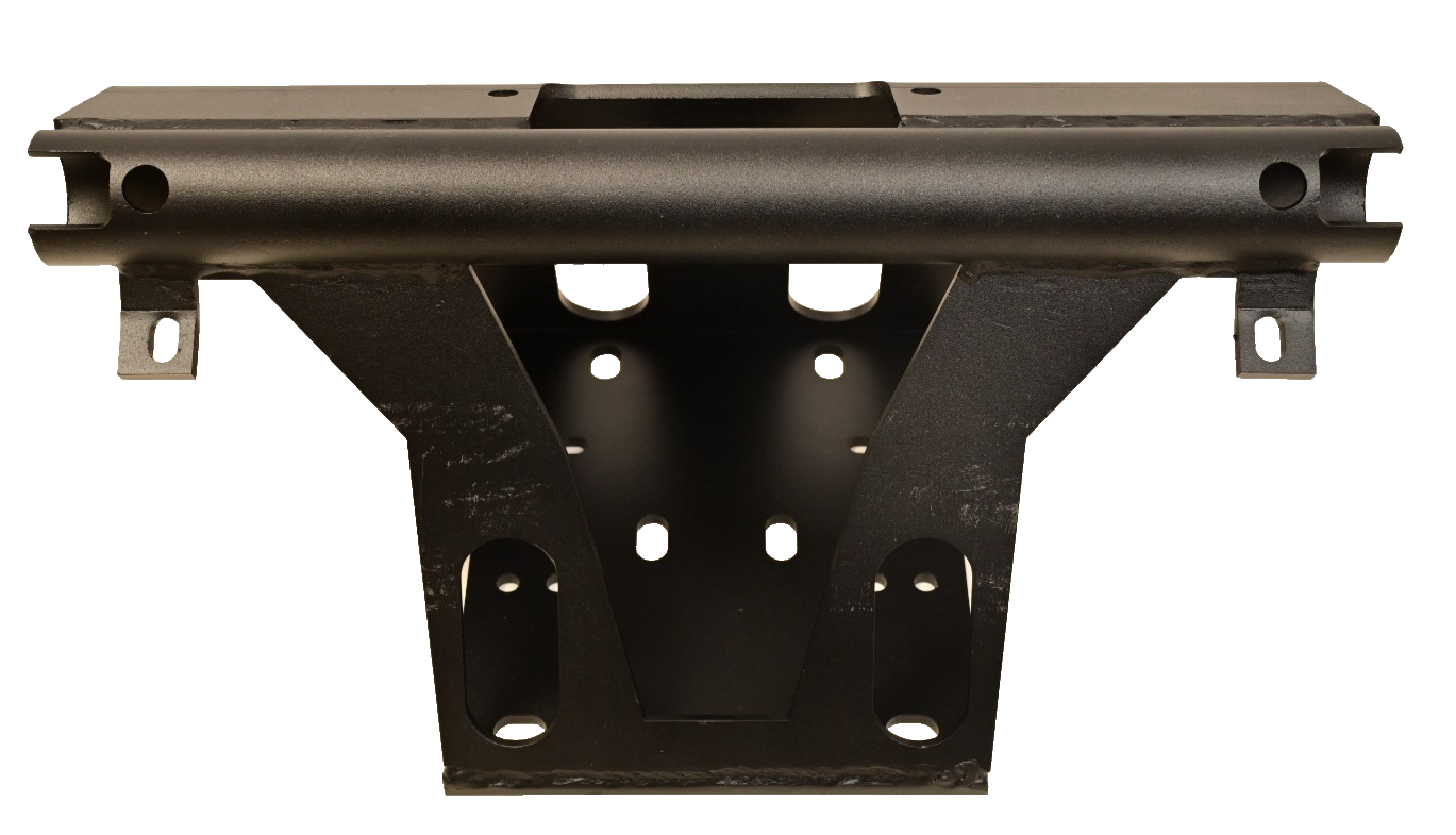 Can-Am Maverick X3 Winch Mounting Plate 2017-2026 1/4" Steel Black No Hardware