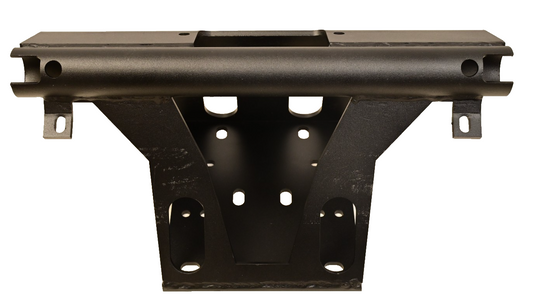 Can-Am Maverick X3 Winch Mounting Plate 2017-2026 1/4" Steel Black No Hardware