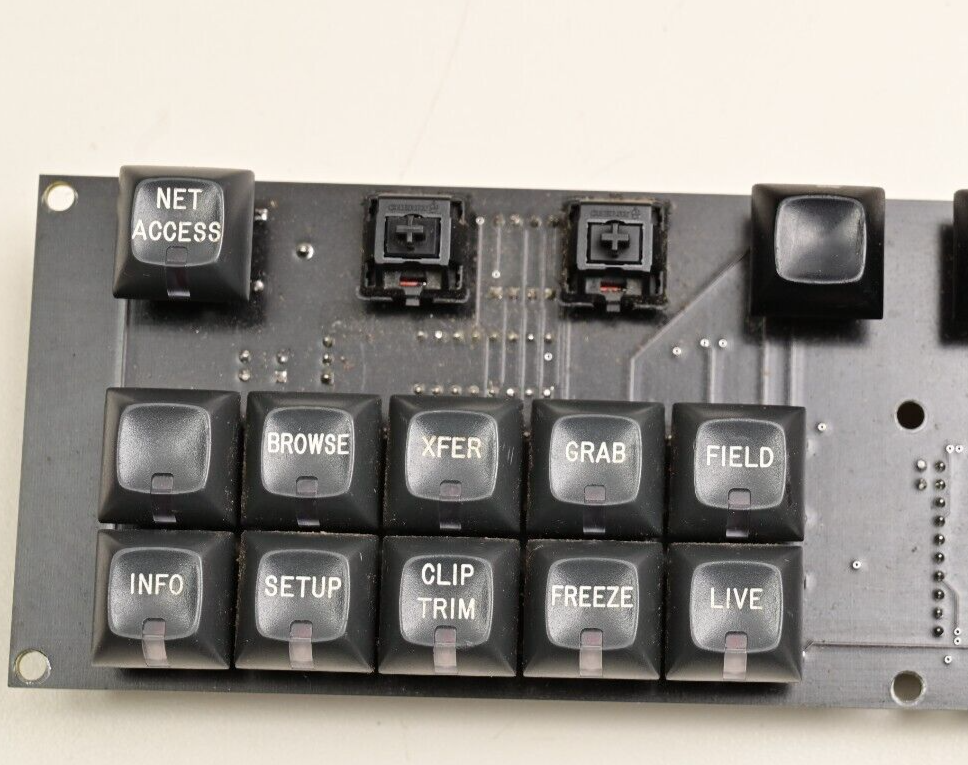 Accom Video Production Keyboard BS31 New Bronto Parts Cherry LED Keys Zilog Z80