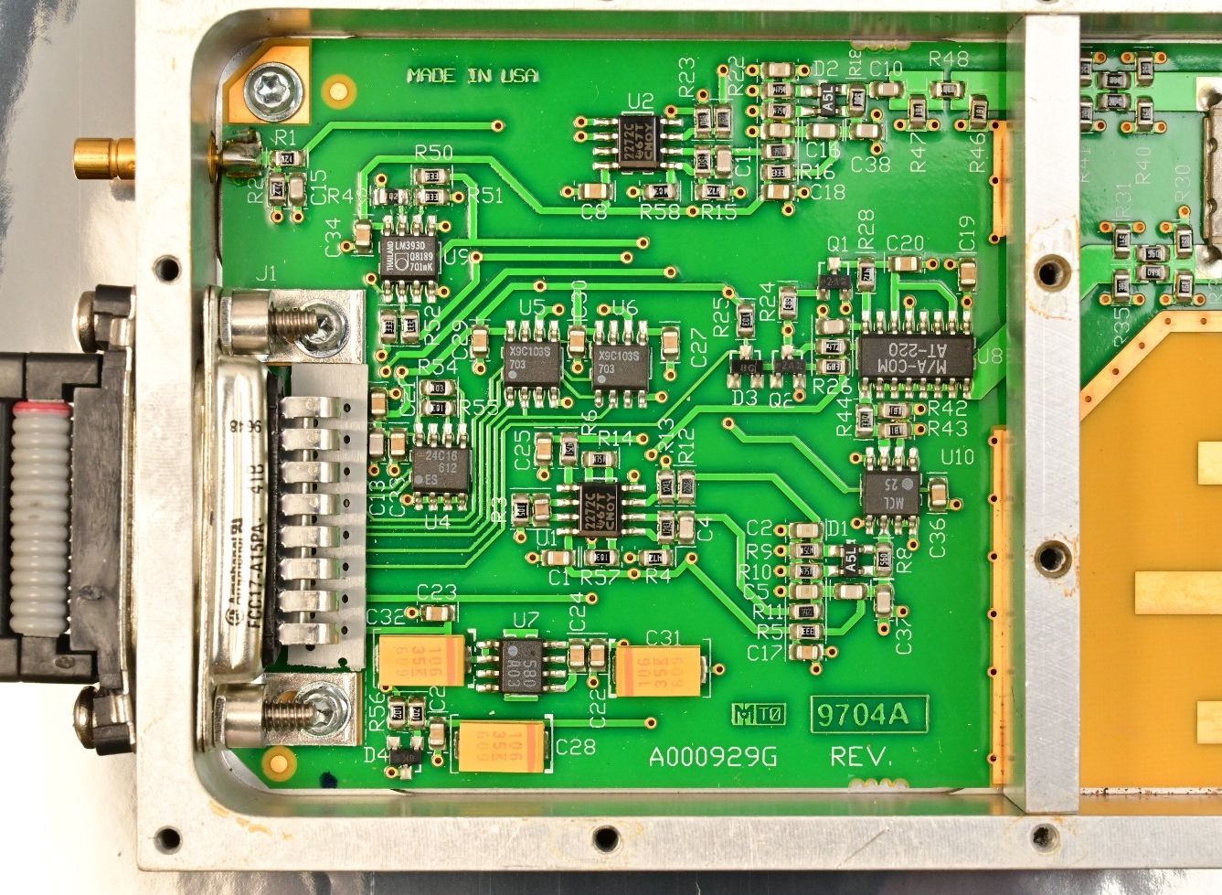Allen Telecom 929.G1RC PCS RF Power/VSWR Detector MACOM AT-220 ANAREN 1A1305-20