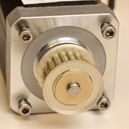 Shinano Kenshi STP-42D3-2000.D NEMA 17 4-Wire Stepper Motor w/ Toothed Pulley