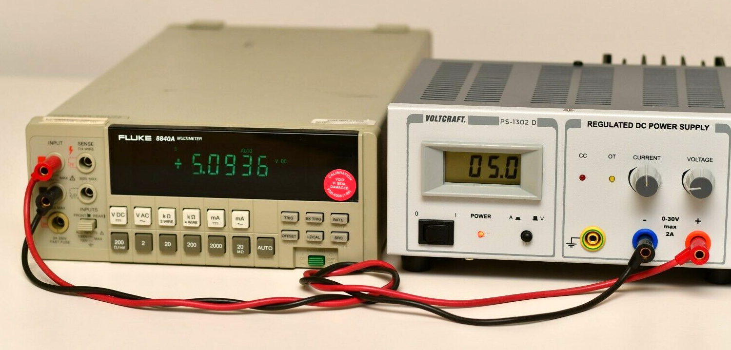 Voltcraft PS-1302D Bench Adjustable Regulated DC Power Supply 0-30V@2A 60W 220V