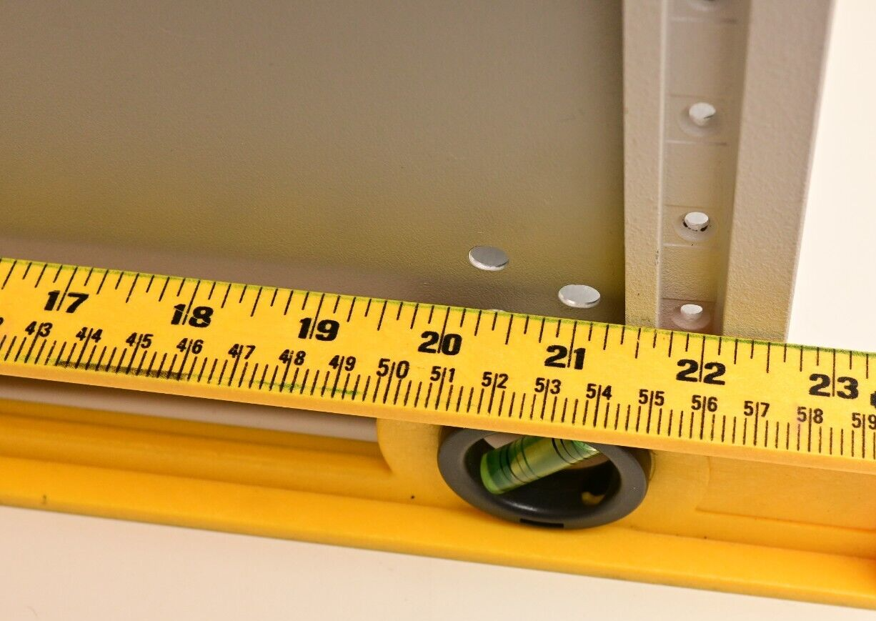 Agilent 4U x 22" Empty Rack Mount Chassis Aluminum Project Enclosure w/ Handles