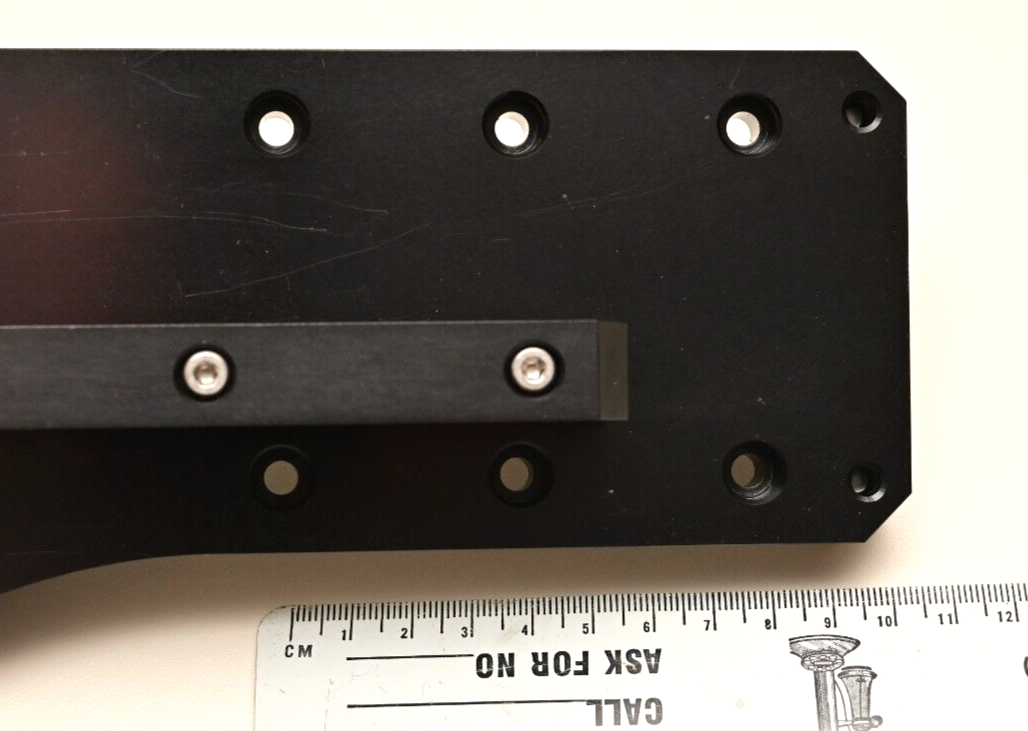 Heavy Duty Machine Vision Camera Stage Mount/Bracket Anodized Aluminum 65° Angle