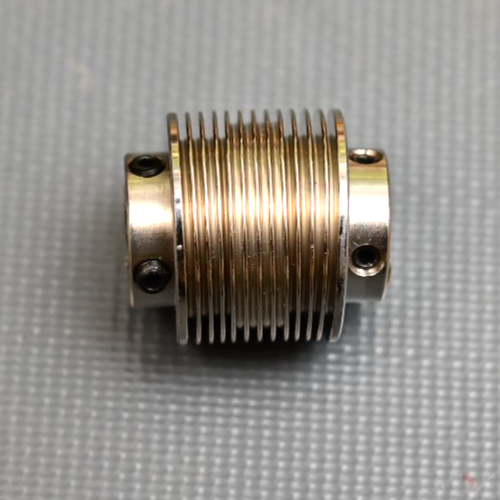 Lead Screw Assembly ~110mm Travel w/ Knob, Bearings, Motor Flex Coupler 6mm