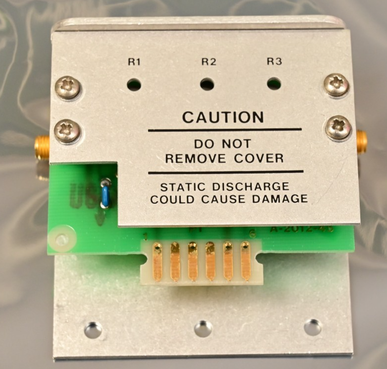 HP Modulator/Amplifier 5.9-8.0 GHz 8620A Option 86245-60025 SMA