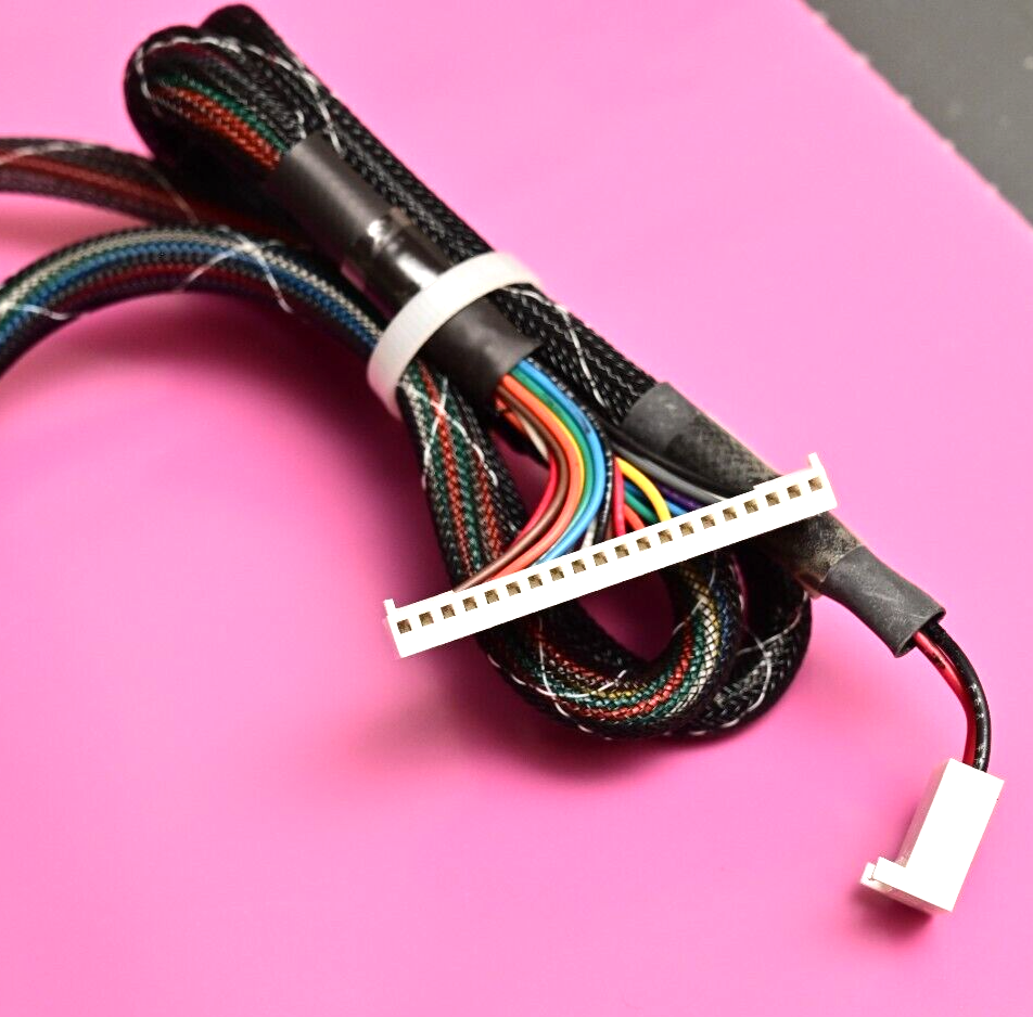 Optrex DMF5010 NB-FW-BFN LCD Display Assembly w/ Backlight Blue/White with Cable