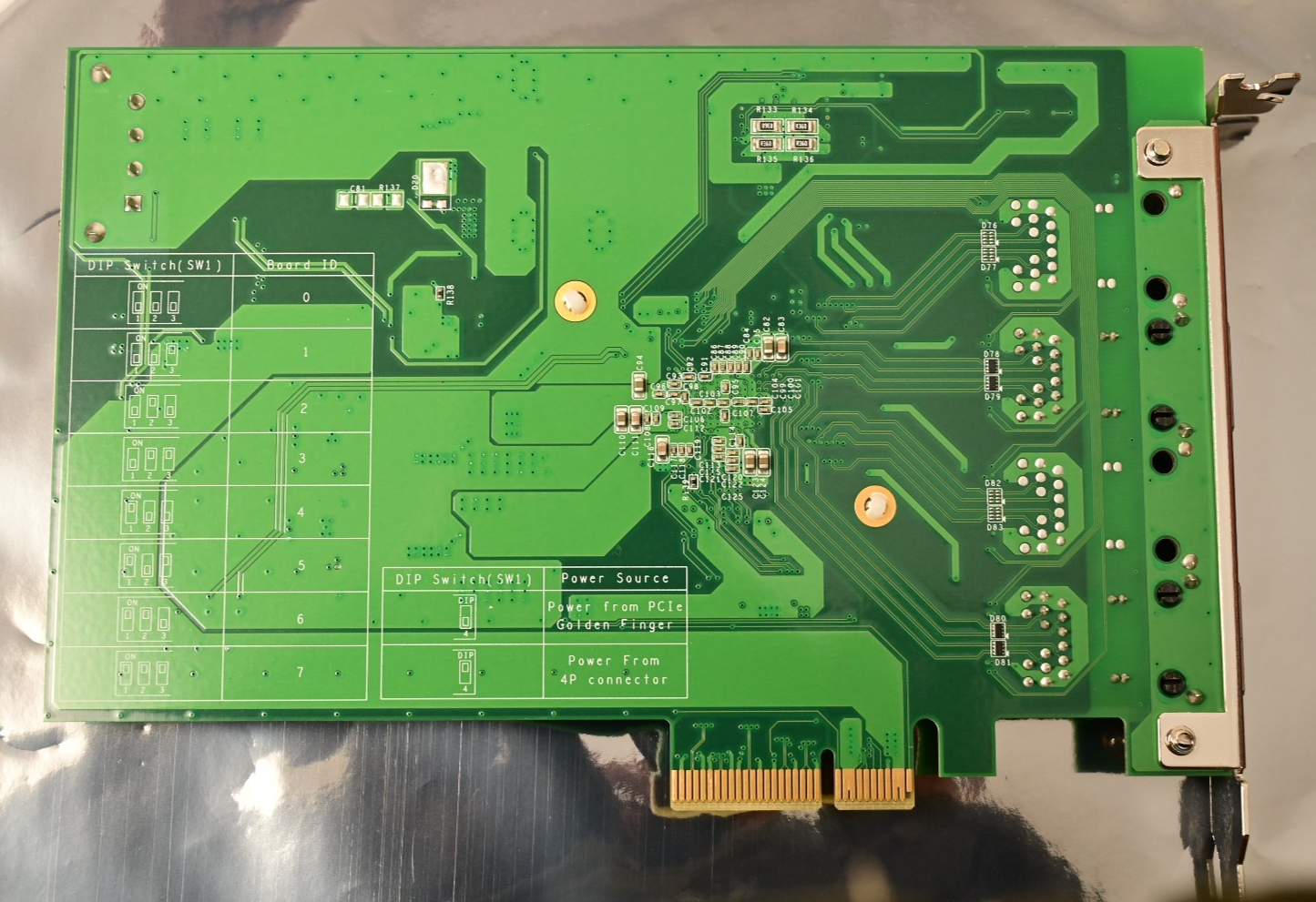 Neousys PCIe-PoE352at Rev. A31 2-Port Gigabit PoE+ Frame Grabber Vision Card