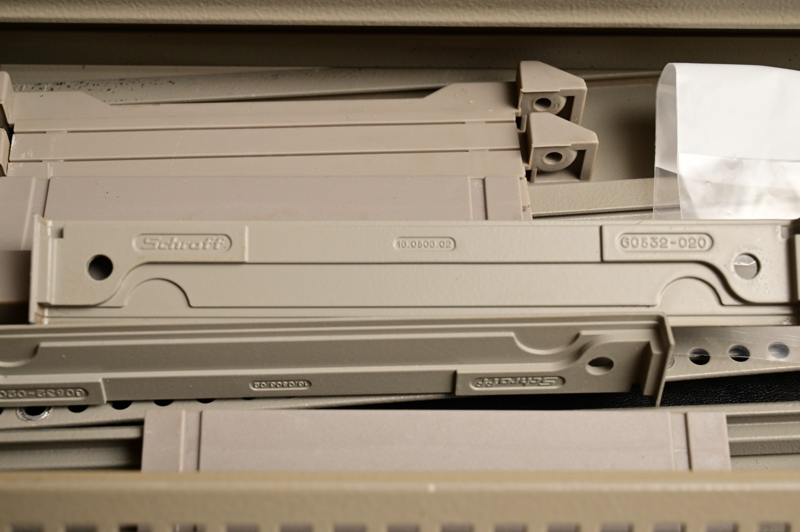 Schroff 4U Rack Mount Chassis Open Shell 19" Aluminum Enclosure