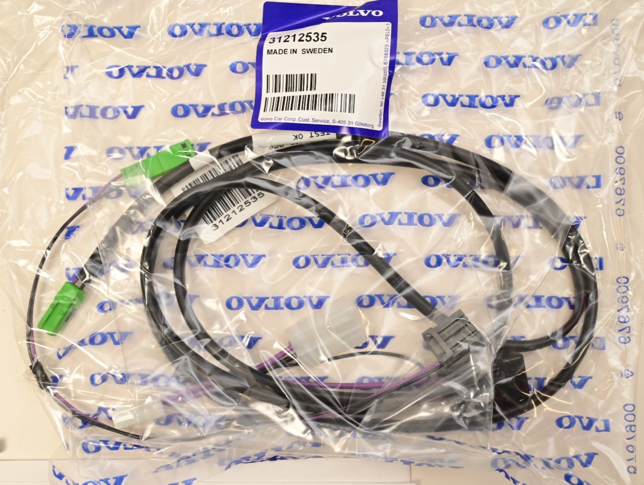 Volvo Mobility Connection Package Accessory Kit 31285164 Wiring Harness 31212535