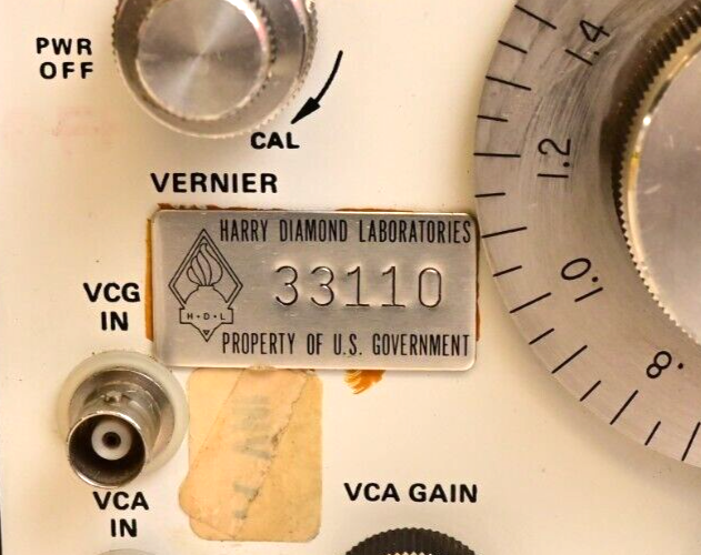 Vintage Wavetek Model 136 VCG/VCA Generator ex-US Govt Harry Diamond Labs