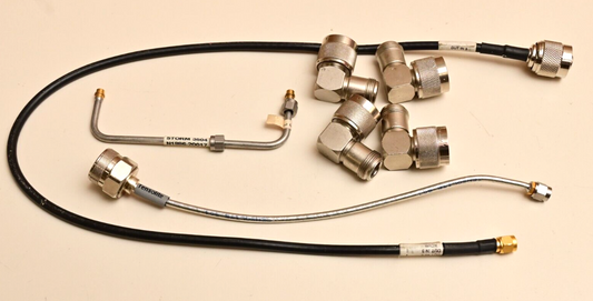 Lot of Coaxial RF Cables & Adapters Agilent GS-9200 N SMA Rigid Cable Tensolite