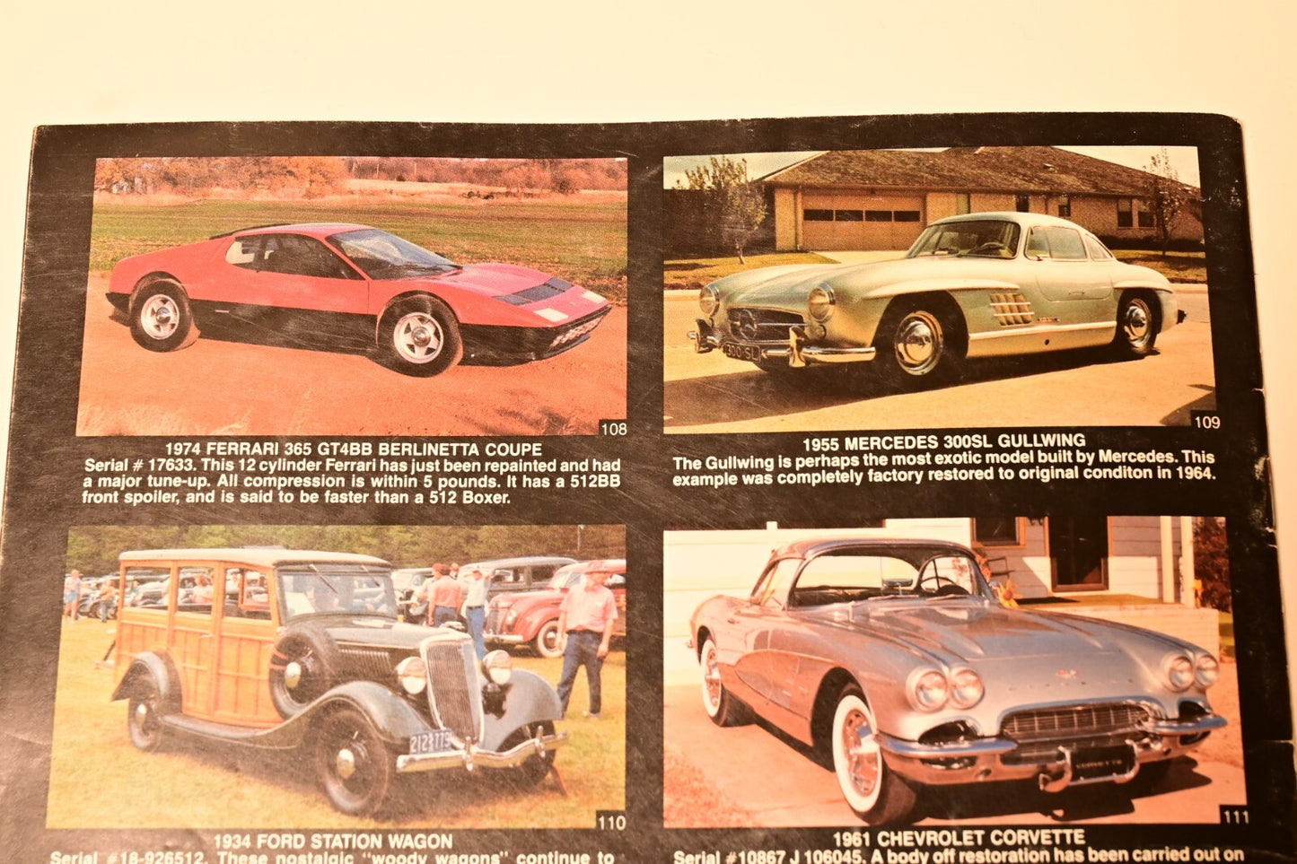 James C. Leake Antique & Classic Car Auction Catalog 1983 Pantera 300SL XP819