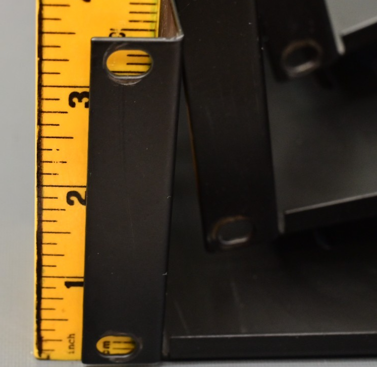 Middle Atlantic U2V Vented Universal Rack Shelf - 2-Spaces 2U 15" Depth
