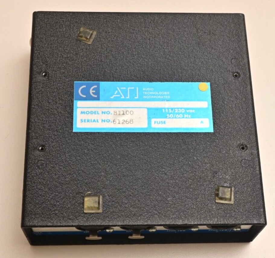 ATI Nanonamp Series BI100 IHF/BAL RCA/BNC Amplifier