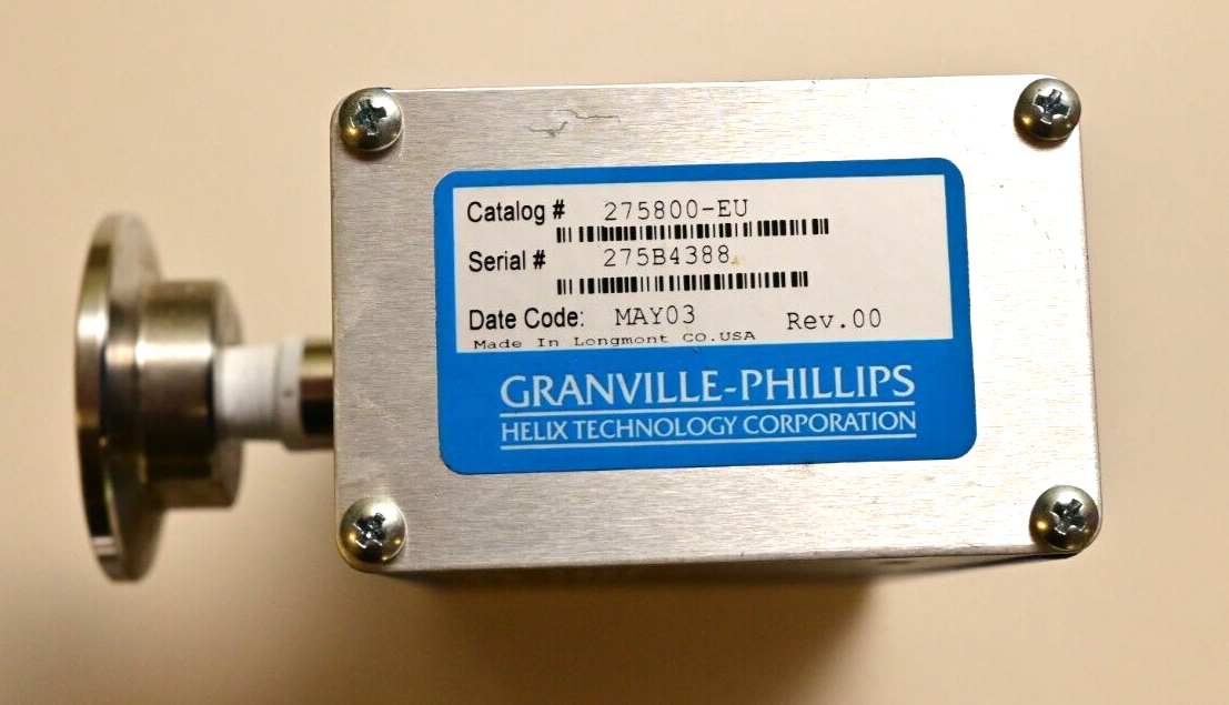 Granville-Phillips 275 Mini-Convectron Ion Gauge Tee & Elbow Fittings 275800-EU