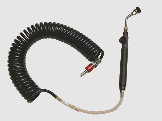 H-Square ESD Safe Semiconductor Wafer Wand 16mm Round Suction Cup Coiled Hose