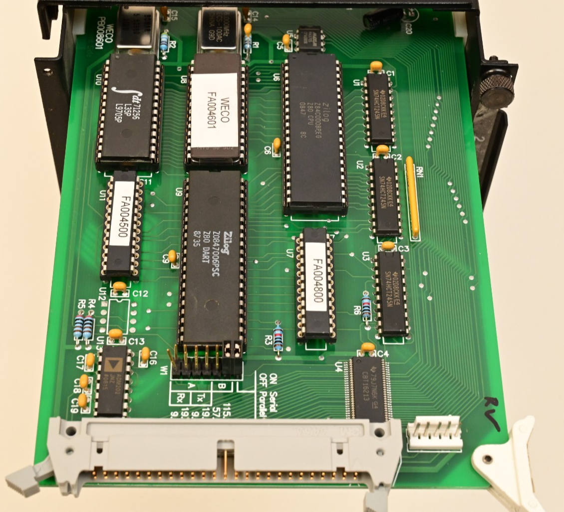 Versalogic VX-09T 9-Slot STD Bus Industrial SBC PC Card Cage WECO 2350 Zilog Z80
