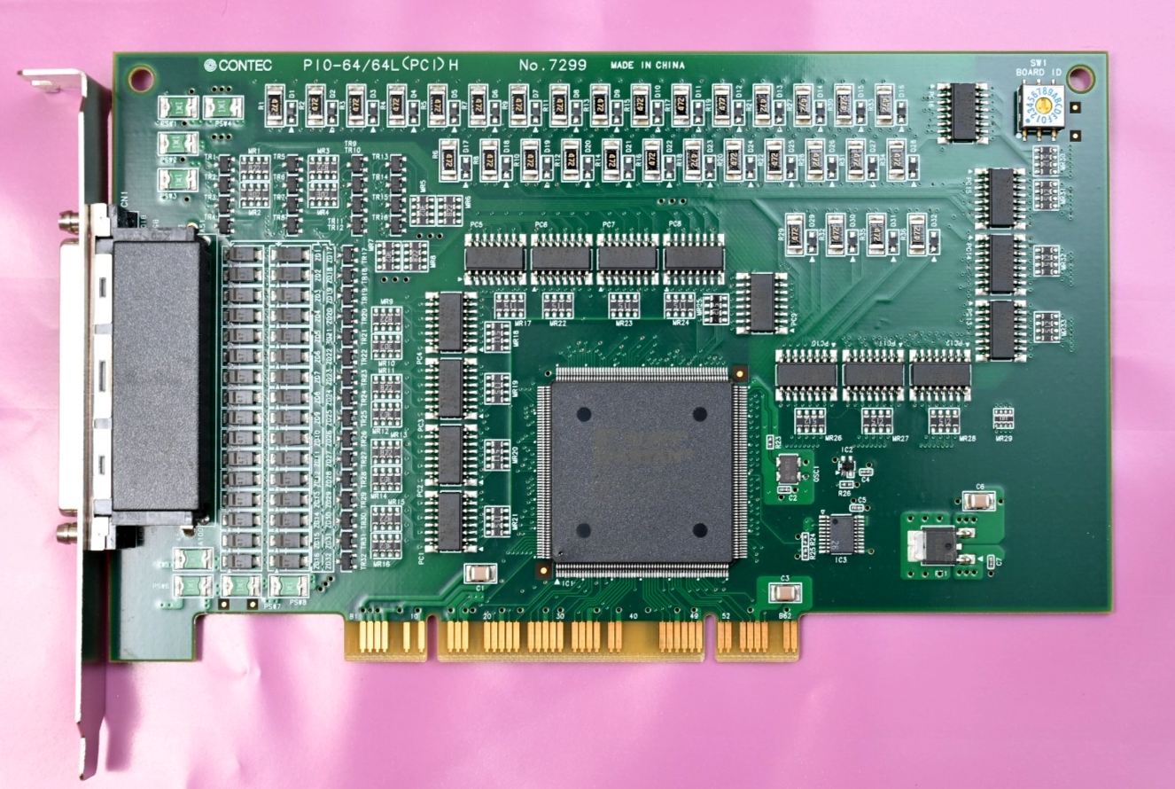 CONTEC PIO-64/64L PCI H Card No. 7299 64-bit Digital I/O Card
