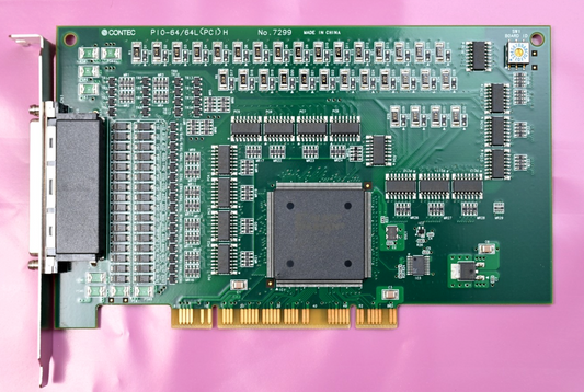 CONTEC PIO-64/64L PCI H Card No. 7299 64-bit Digital I/O Card