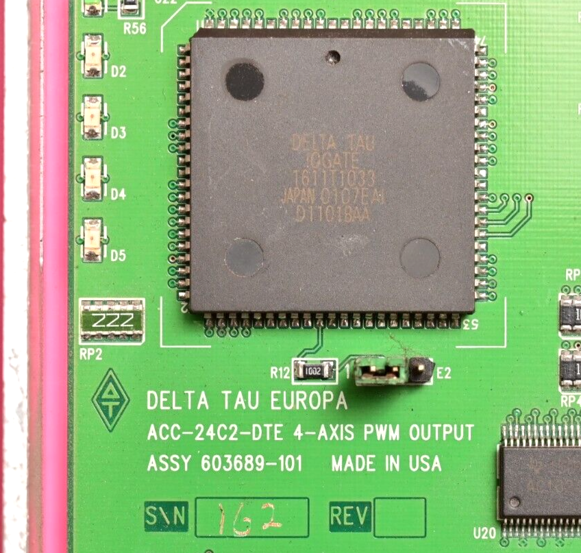 Delta Tau Europa cPCI 16 Out 4-Axes PWM ACC-24C2-DTE 603689-101 Motion Control