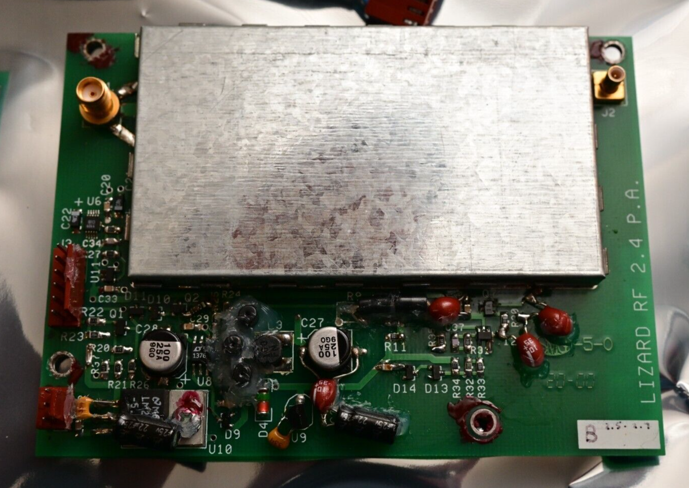 Berkeley Varitronics Systems Lizard 1W Signal Generator Parts 2.5-2.7GHz CW Gen