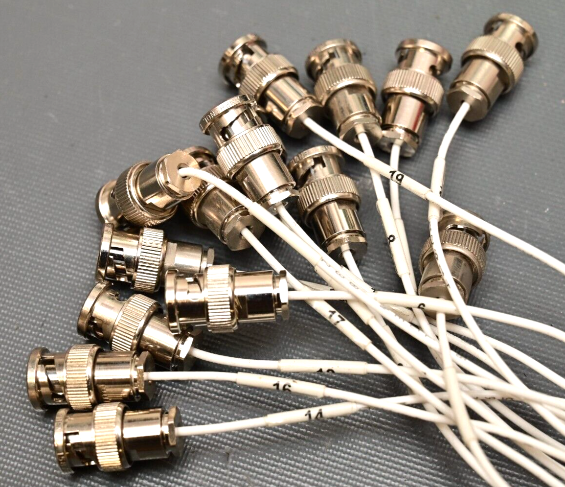 BD Becton-Dickinson LSR II Flow Cytometer BNC to BNC Cable Set of 20 Cables