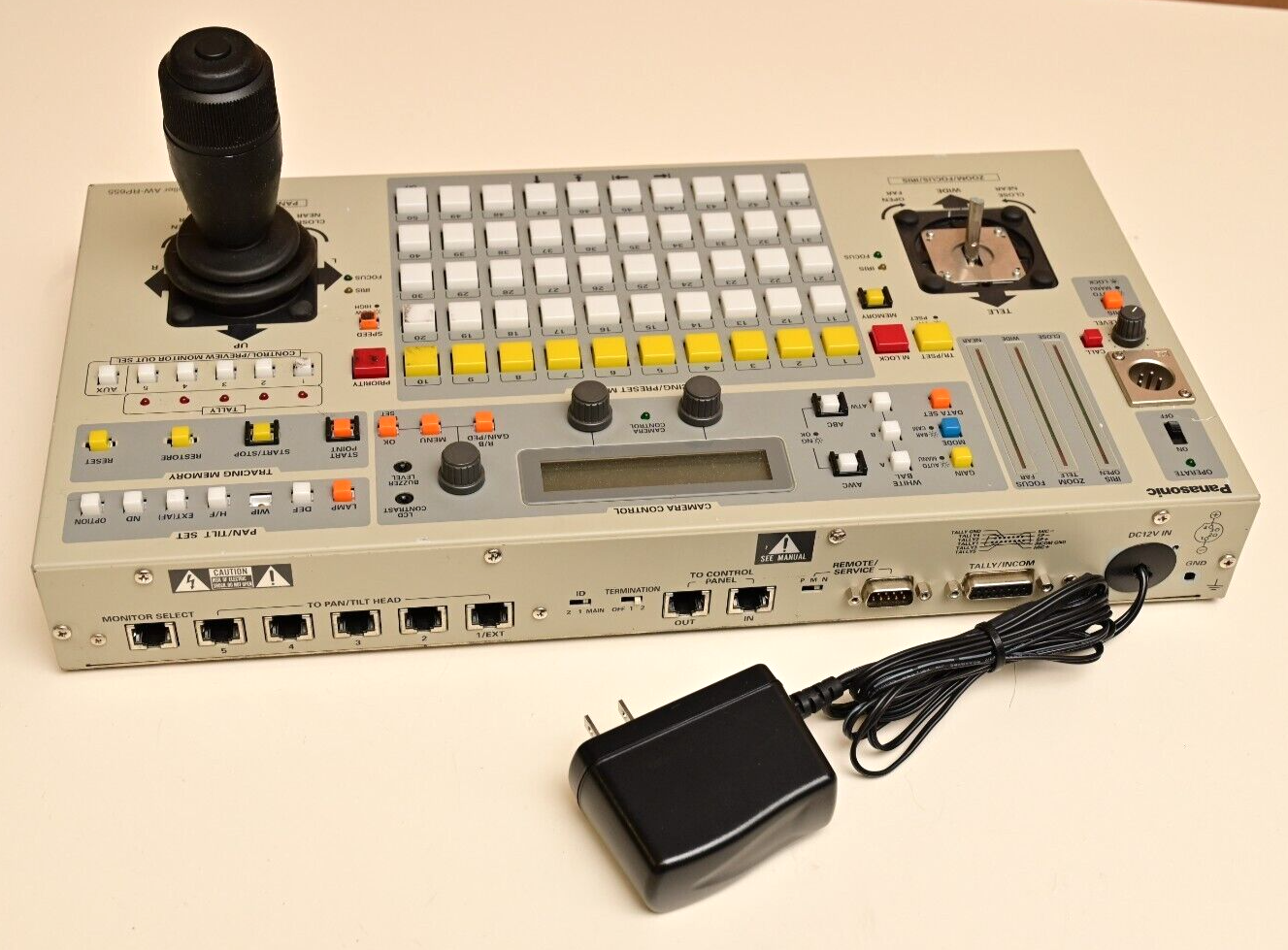 Panasonic AW-RP655 Pan/Tilt Controller Missing Zoom Joystick Power Supply Mod