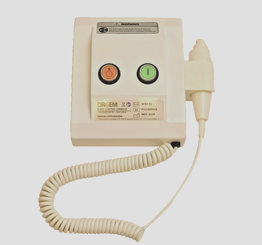 DRGEM XCSD-R1 X-Ray Control Console w/ Corded Button USB/DB9/DB15 Connectors
