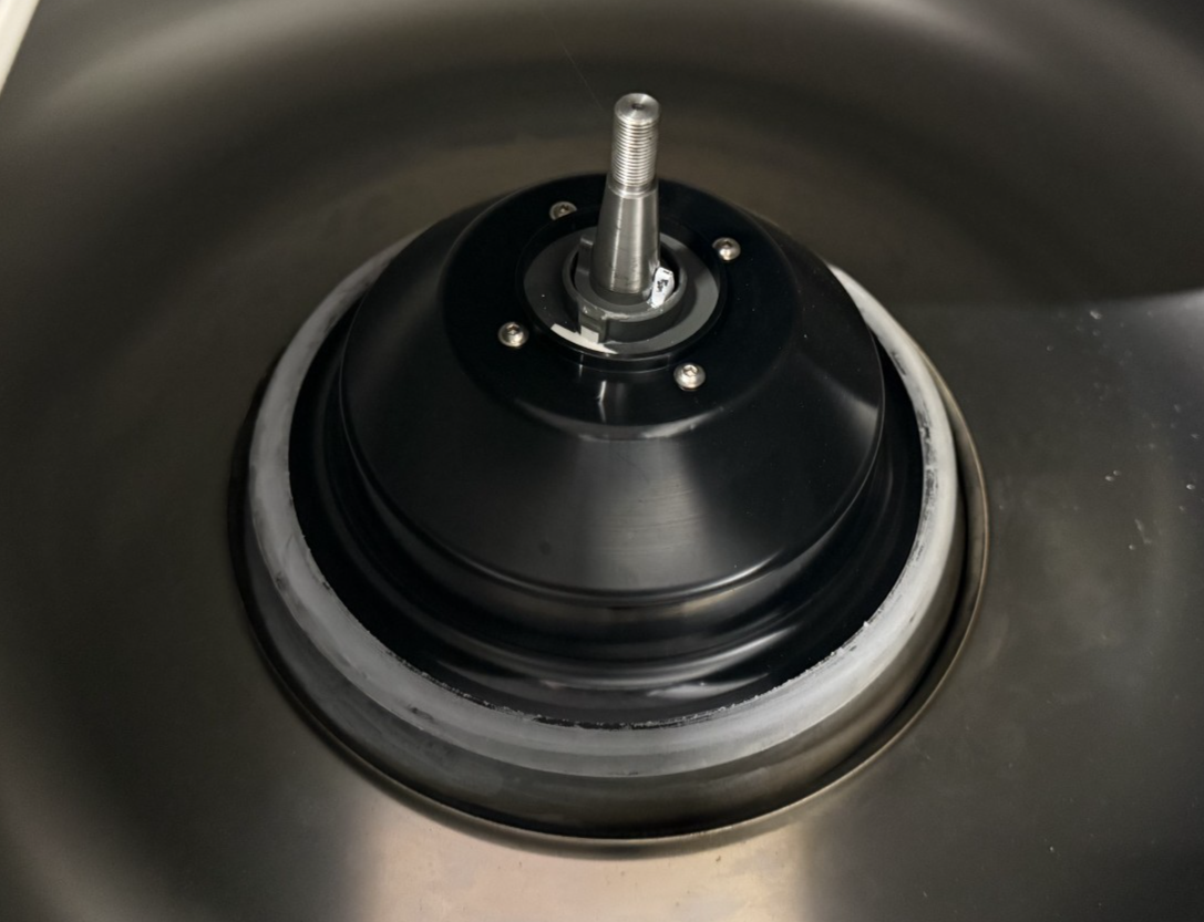 Hettich Motor E2630 R02 (200V Type) w/ Baumer Encoder Rotanta 46 RSC Centrifuge