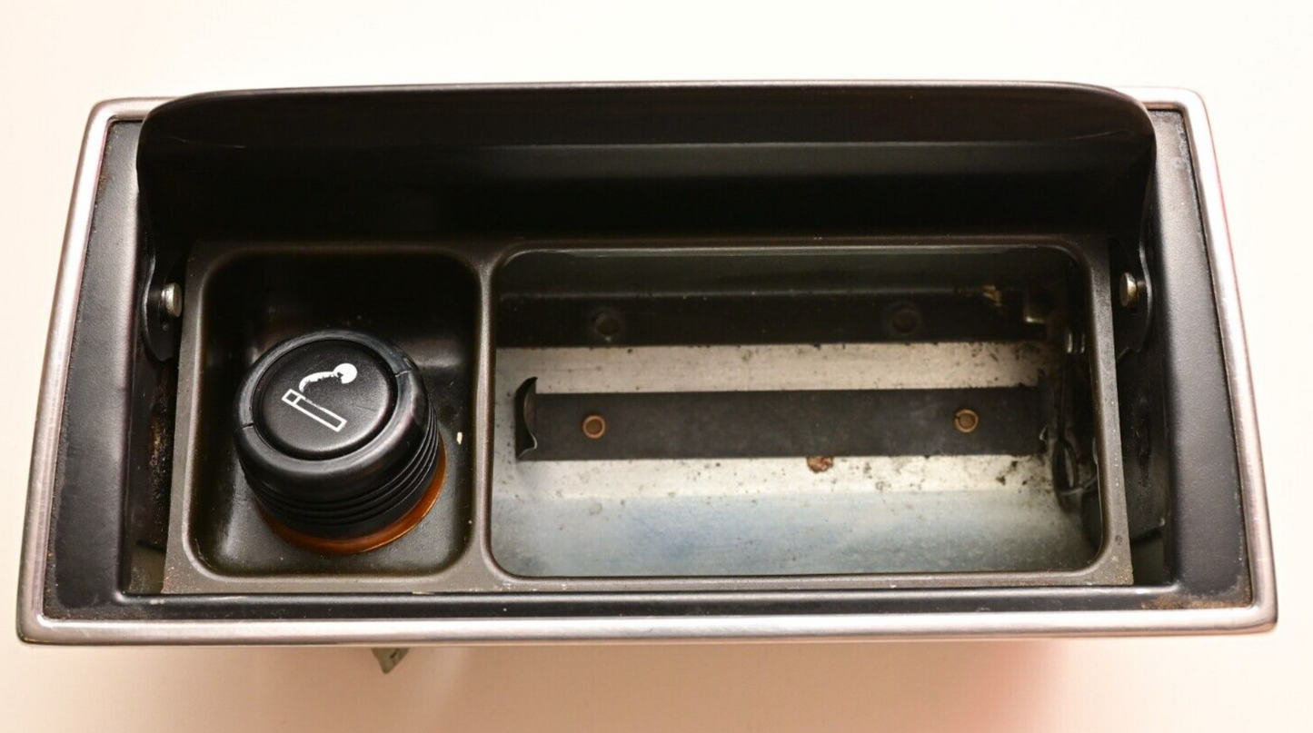 Ferrari 400/400i Ash Tray w/ Cigarette Lighter Chrome Trim 365/512 Ashtray