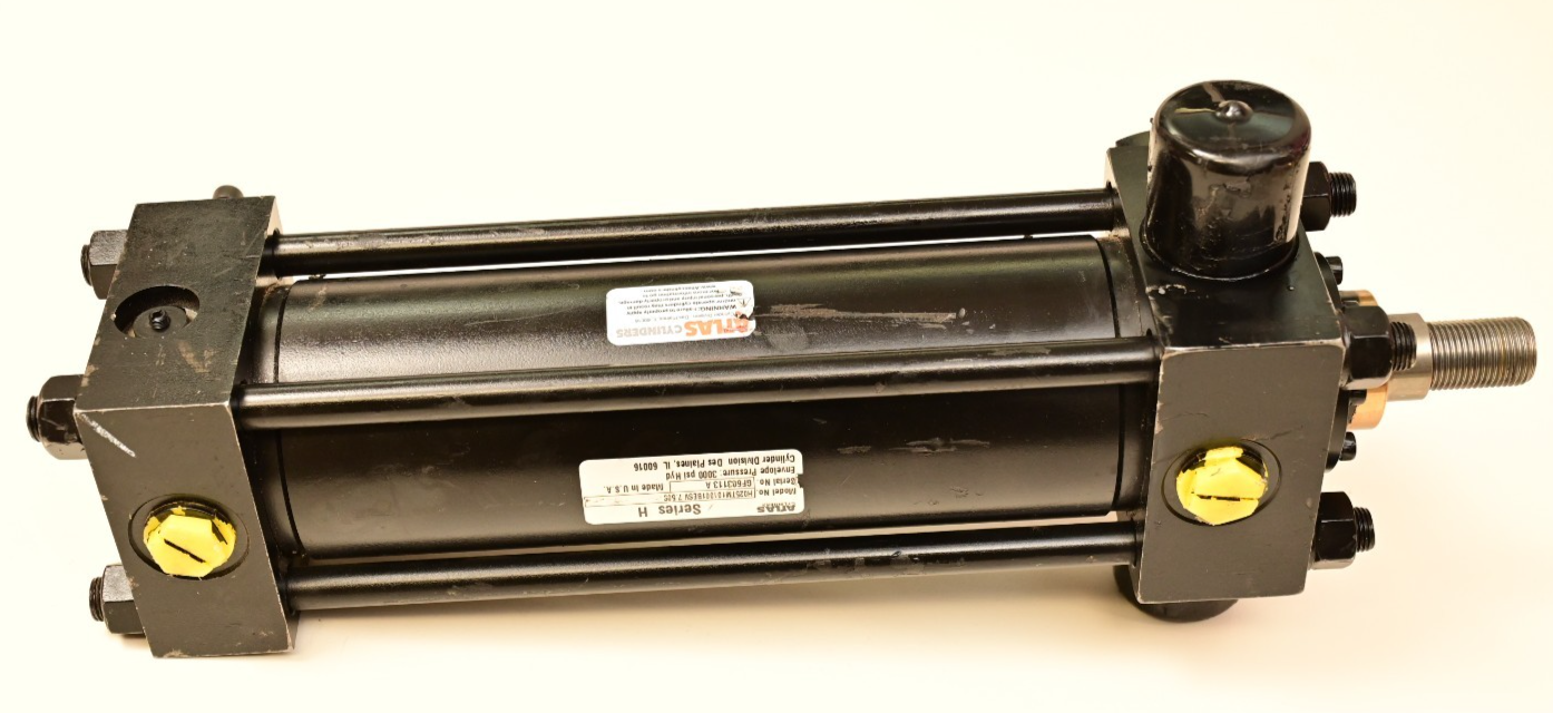 Atlas Series H Hydraulic Cylinder 2.5"x 7.5" 3000PSI H025TM101001BESV 7.50S