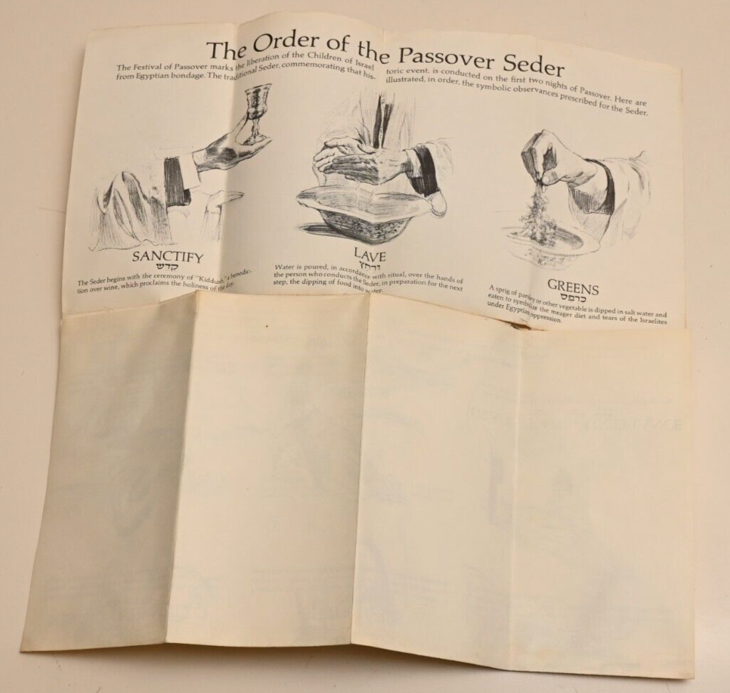 Union Prayer Book for Jewish Worship & Seder Poster Portigal Glendon Ave LA 1949