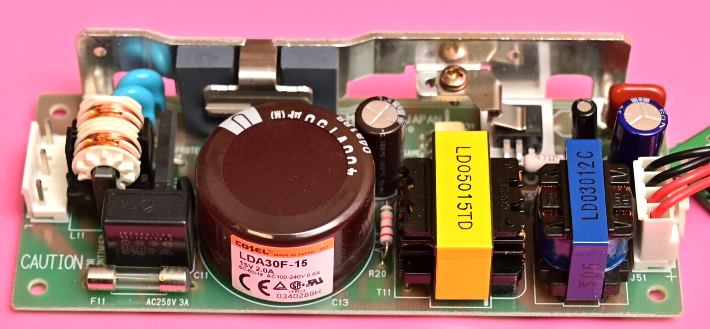 JRC MS Power Supply CBD-1533 Cosel LDA30F-15 Agilent E6393A