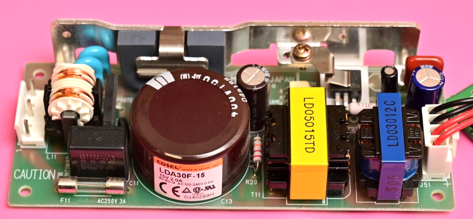 JRC MS Power Supply CBD-1533 Cosel LDA30F-15 Agilent E6393A