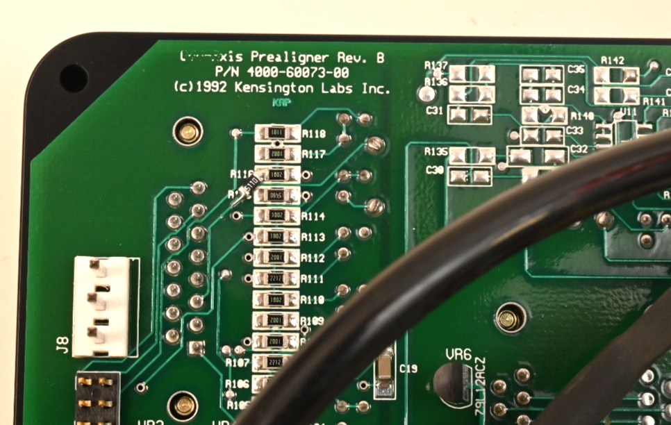 Kensington Newport Wafer Prealigner I/O Plate Main PCB Honeywell 136PC15A1