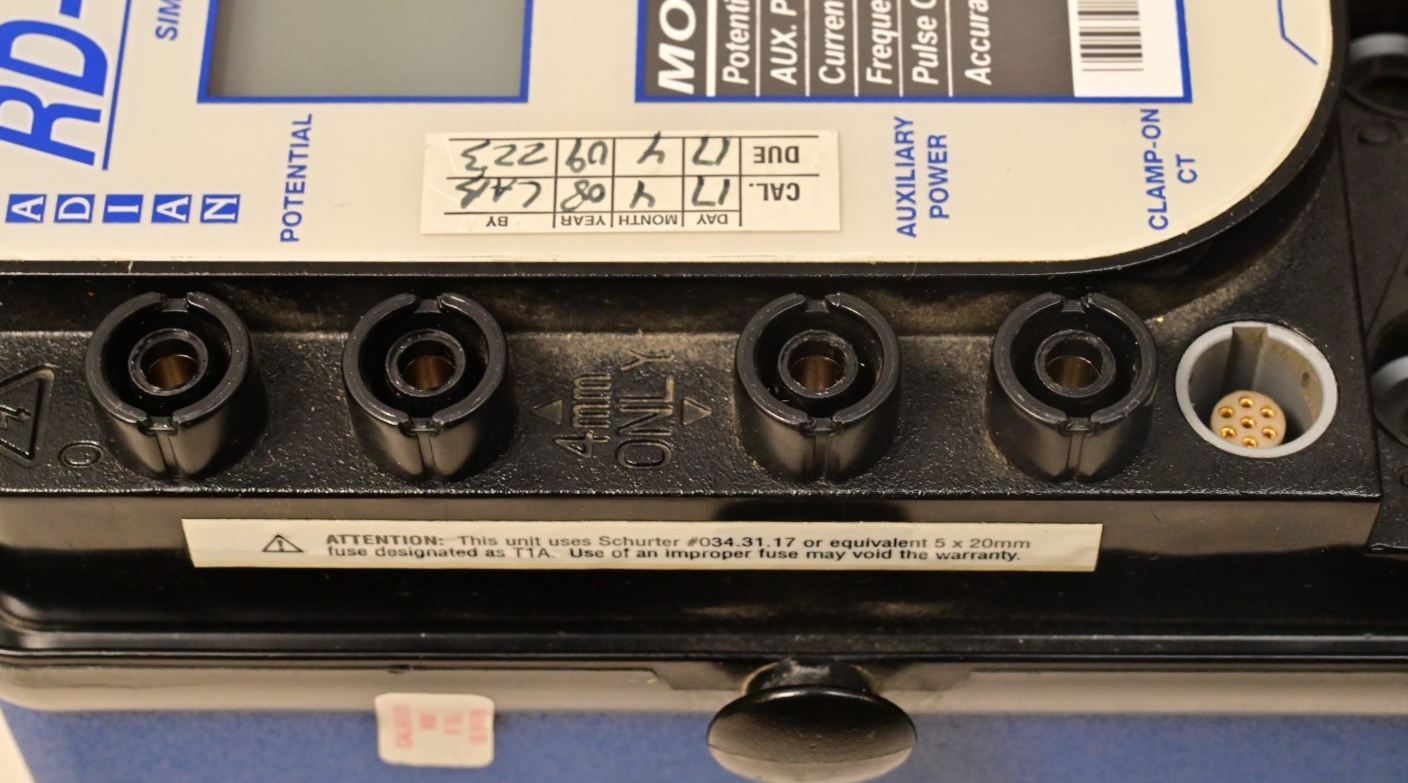 Radian Research RD-20-202 Dytronic Portable Single-Phase Reference Standard