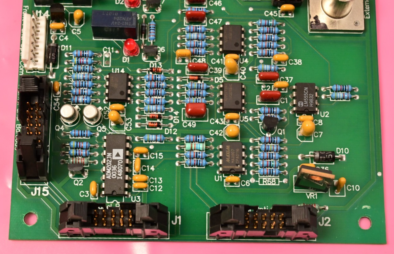 Watthour WECO 2350R PB009102 3-Phase Generator PC Board BB016004