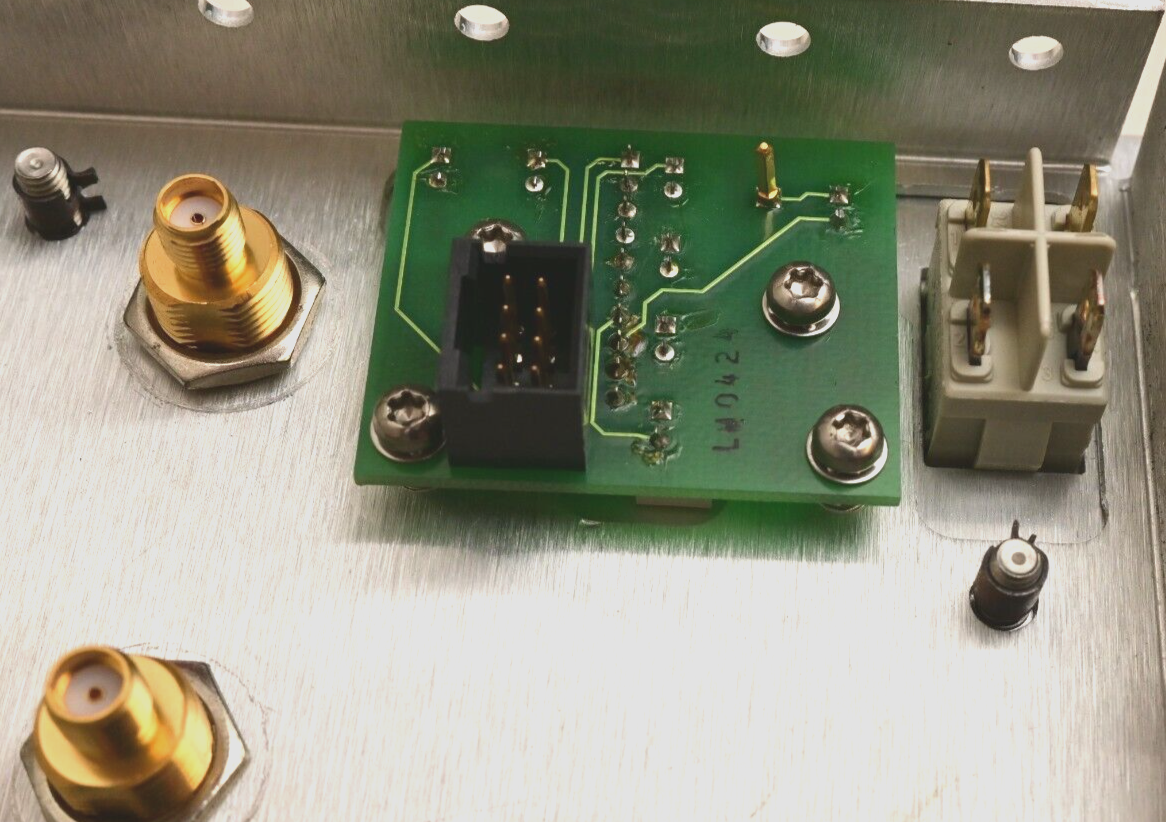 Agilent N1806A Precision System Interface Front Panel 12x SMA 8x N Passthrough