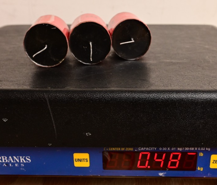 Lot of 3 Axial Metal Film Capacitors CFR13AL E106JM J8717EC Electronic Concepts