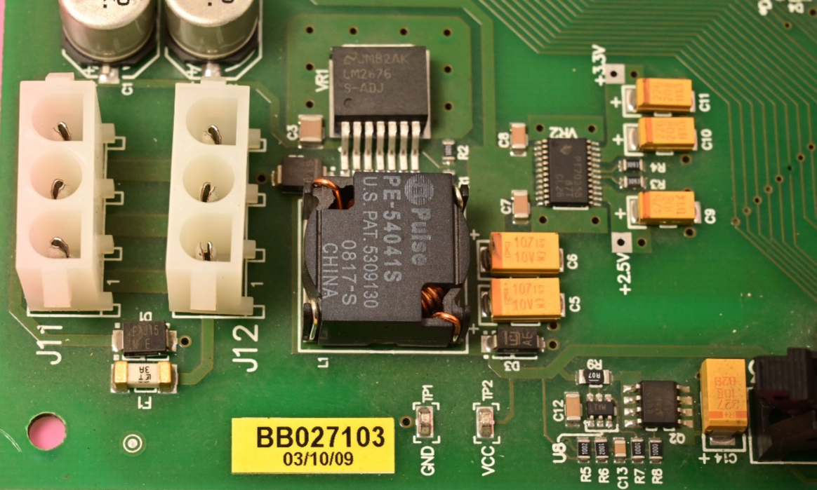 Watthour WECO 2350R PB012804 3-Phase Generator PC Board BB027103