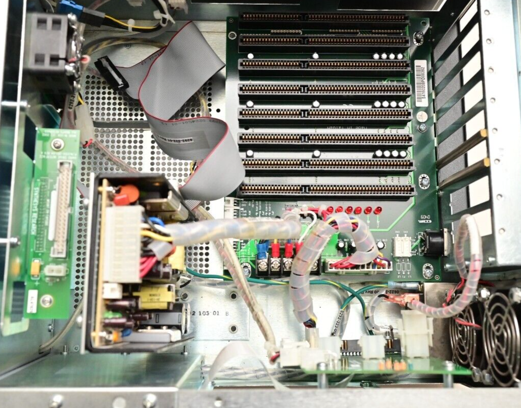 Industrial PC with 8.5" LCD Touch Screen Axiomtek ATX6020/8 ISA P/S Floppy