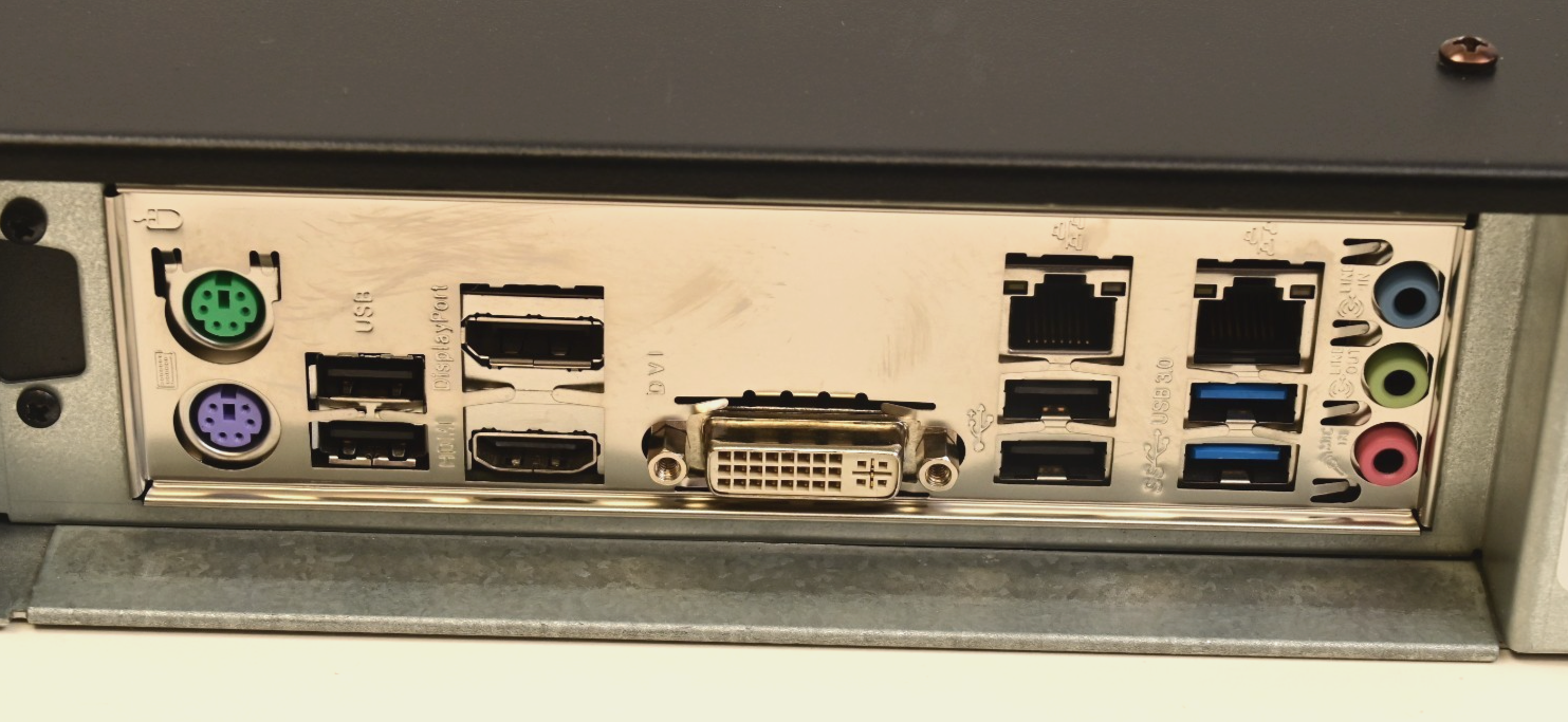 ExacqVision ELP NVR 2x4TB HDD 9-Camera License Exacq 1U Rack Mount IP04-04T-ELPR