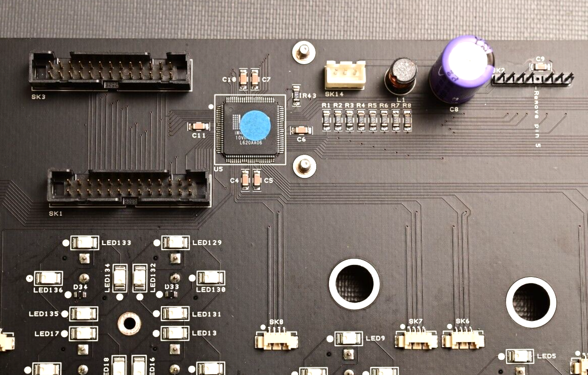 Tangent Devices Function Navigation Panel 34-key Button/LED PCB ACS-FCN-1-RC