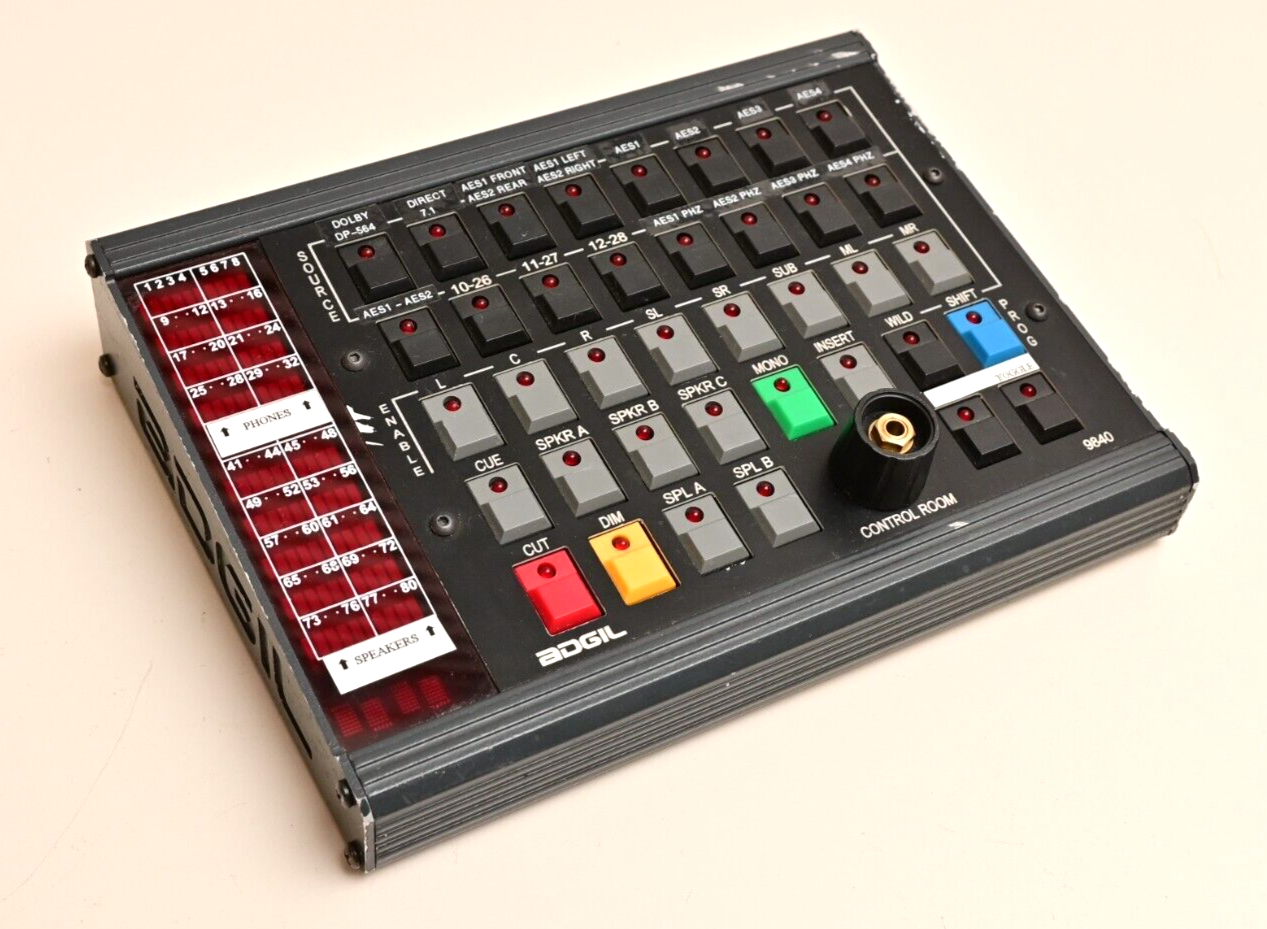 ADGIL 9840 Remote Control Panel for Surround Monitoring 9800 Series