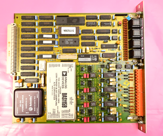 VG Data Systems Analog PC Board Vintage ICs DAS1159 16-Bit ADC 15V DC-DC AD9733